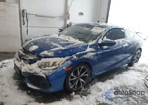 2018 Honda Civic Si z USA, uszkodzony, nr VIN 2HGFC3A56JH752958